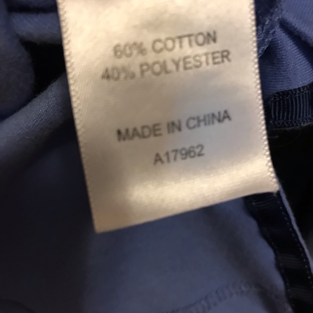 Blue Basic Dress - image 5